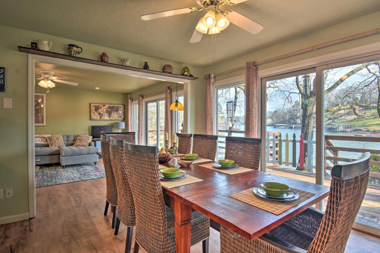 Lakefront Hot Springs Home With Updated Deck And Dock! Extérieur photo