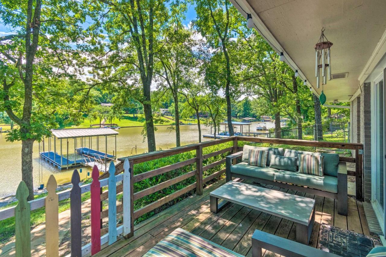 Lakefront Hot Springs Home With Updated Deck And Dock! Extérieur photo