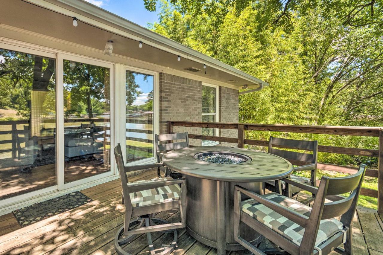 Lakefront Hot Springs Home With Updated Deck And Dock! Extérieur photo