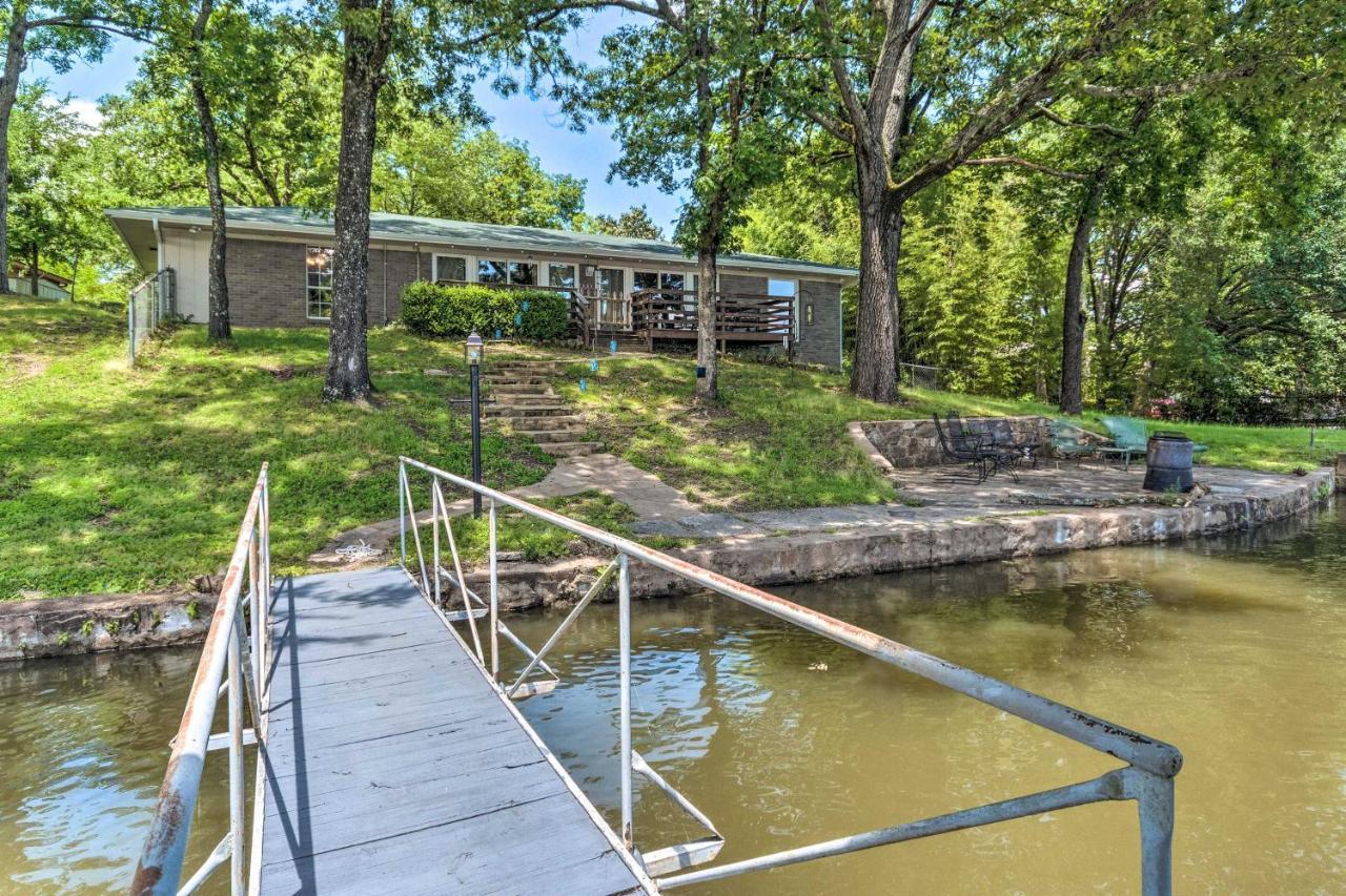 Lakefront Hot Springs Home With Updated Deck And Dock! Extérieur photo