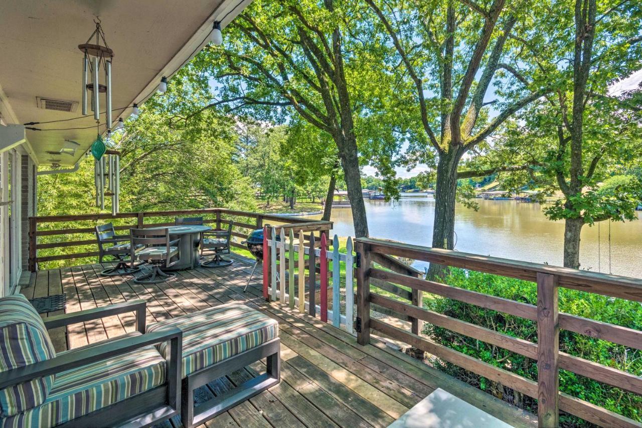 Lakefront Hot Springs Home With Updated Deck And Dock! Extérieur photo