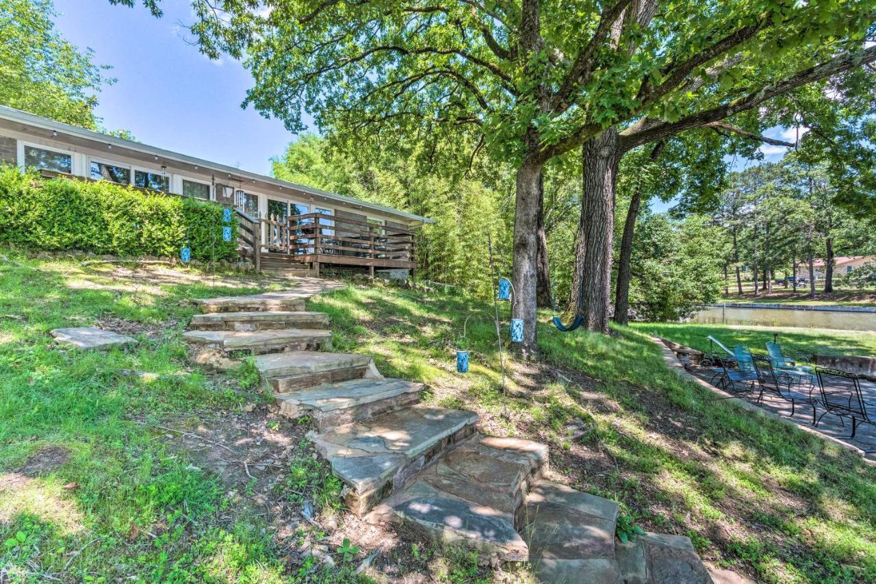 Lakefront Hot Springs Home With Updated Deck And Dock! Extérieur photo