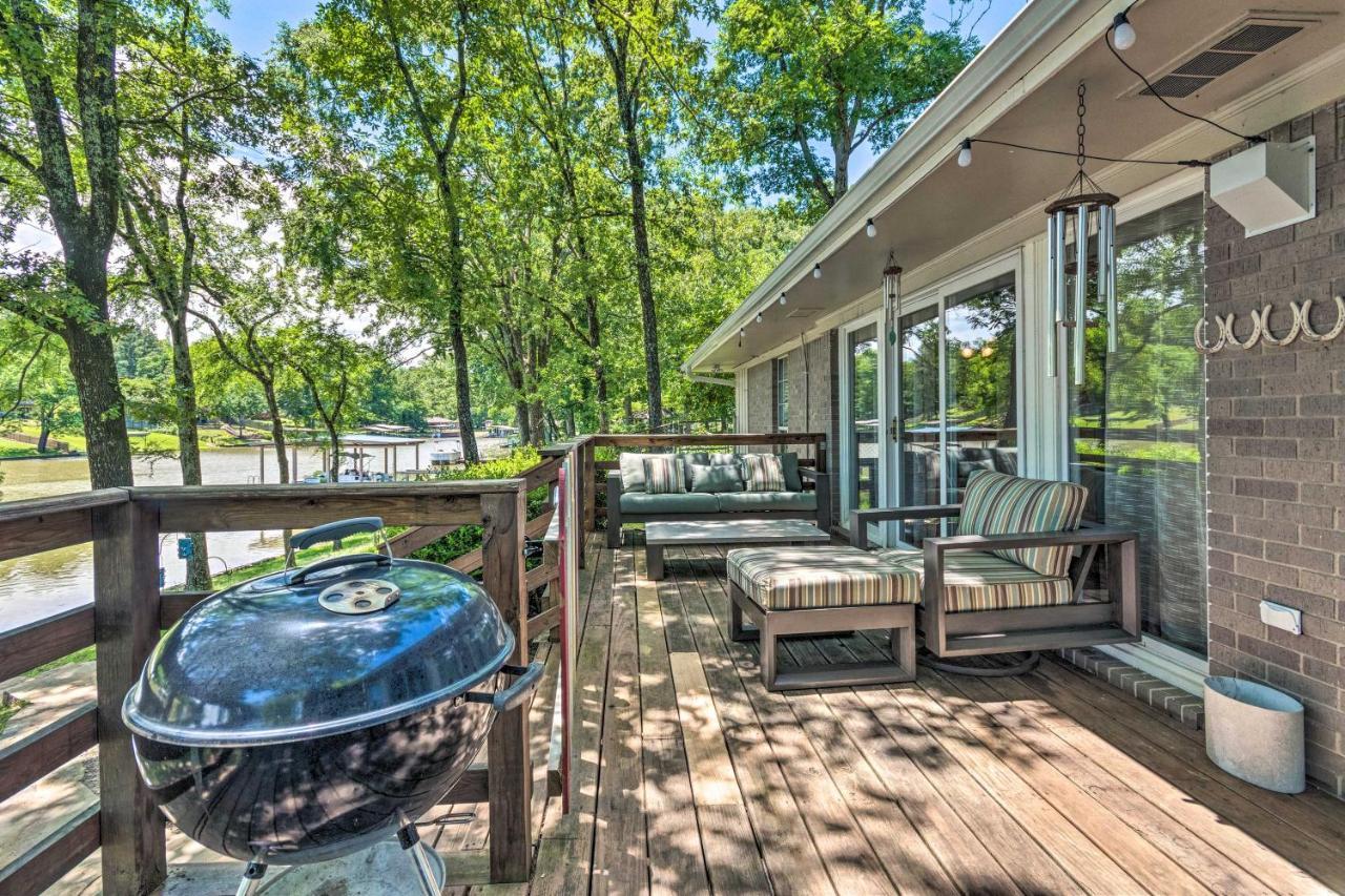 Lakefront Hot Springs Home With Updated Deck And Dock! Extérieur photo