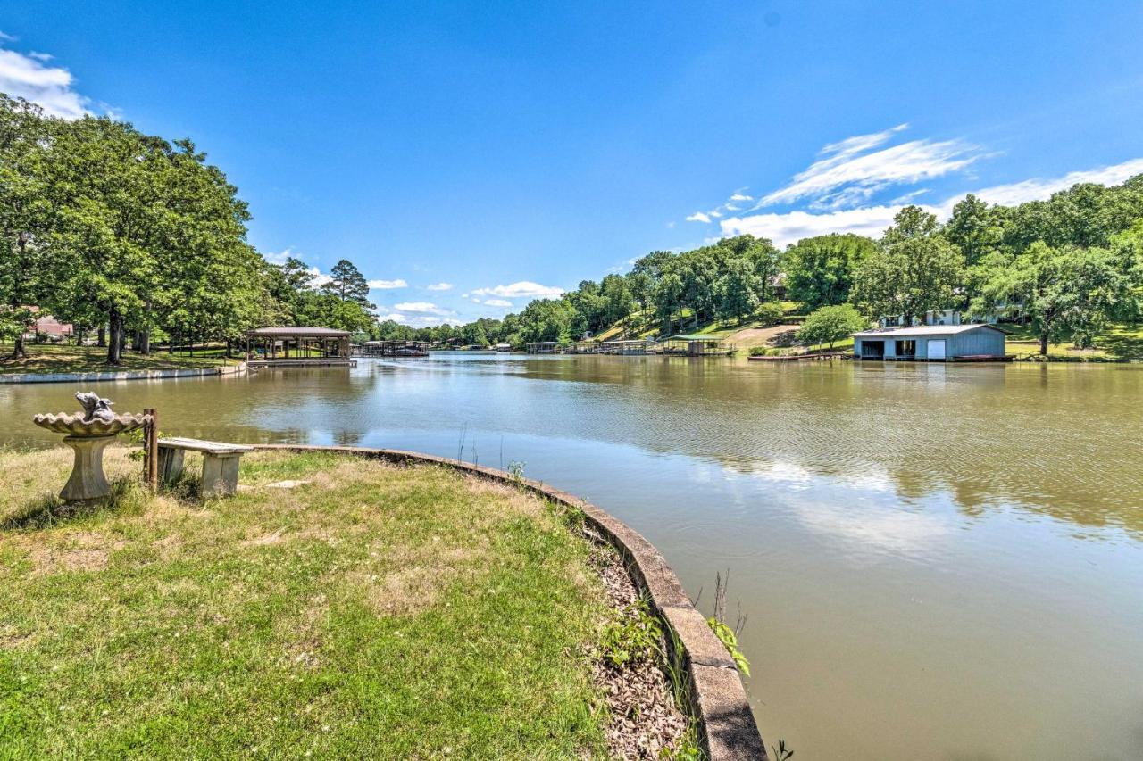 Lakefront Hot Springs Home With Updated Deck And Dock! Extérieur photo