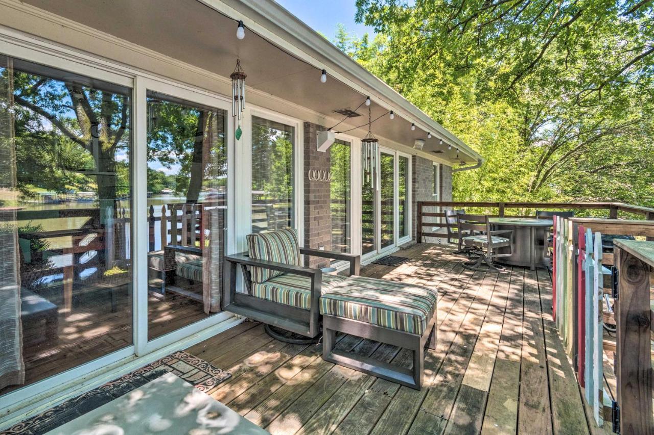 Lakefront Hot Springs Home With Updated Deck And Dock! Extérieur photo
